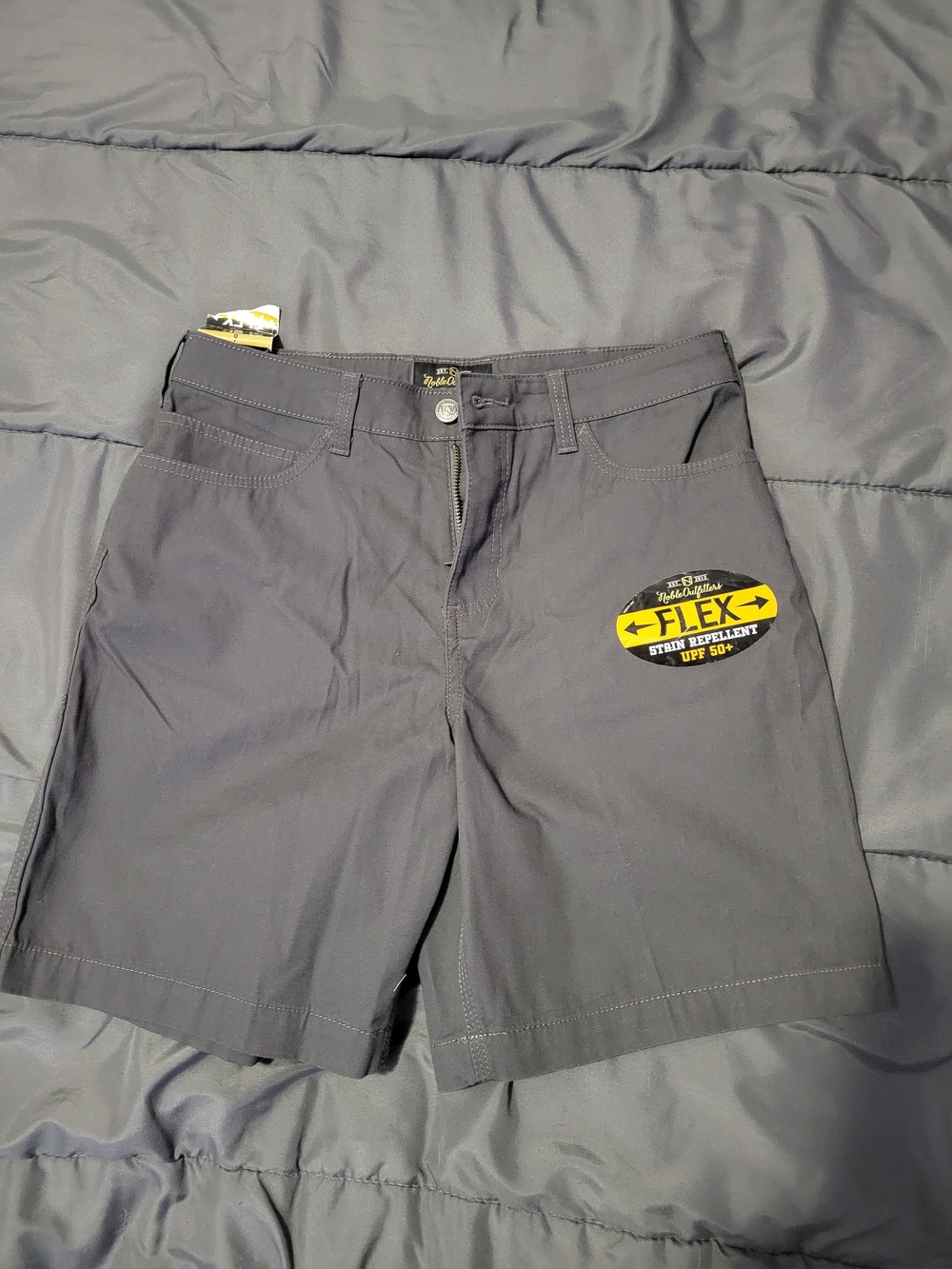 Men's Flex Performance Flat Front Shorts - Gray